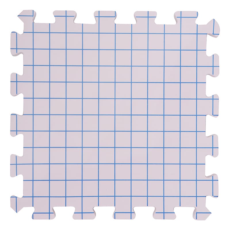 A single blocking mat, flat lay, on a white surface.
