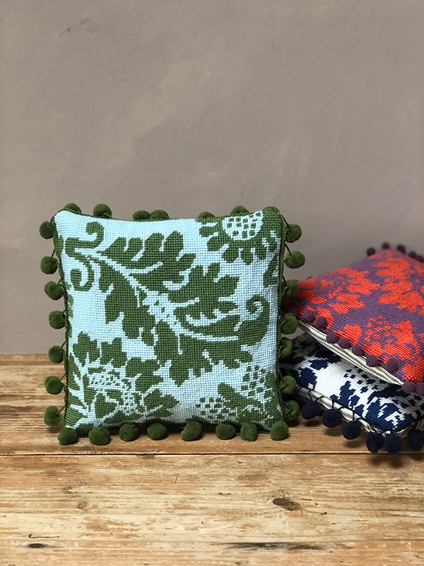 The Venetian Pattern in Light Blue and Green