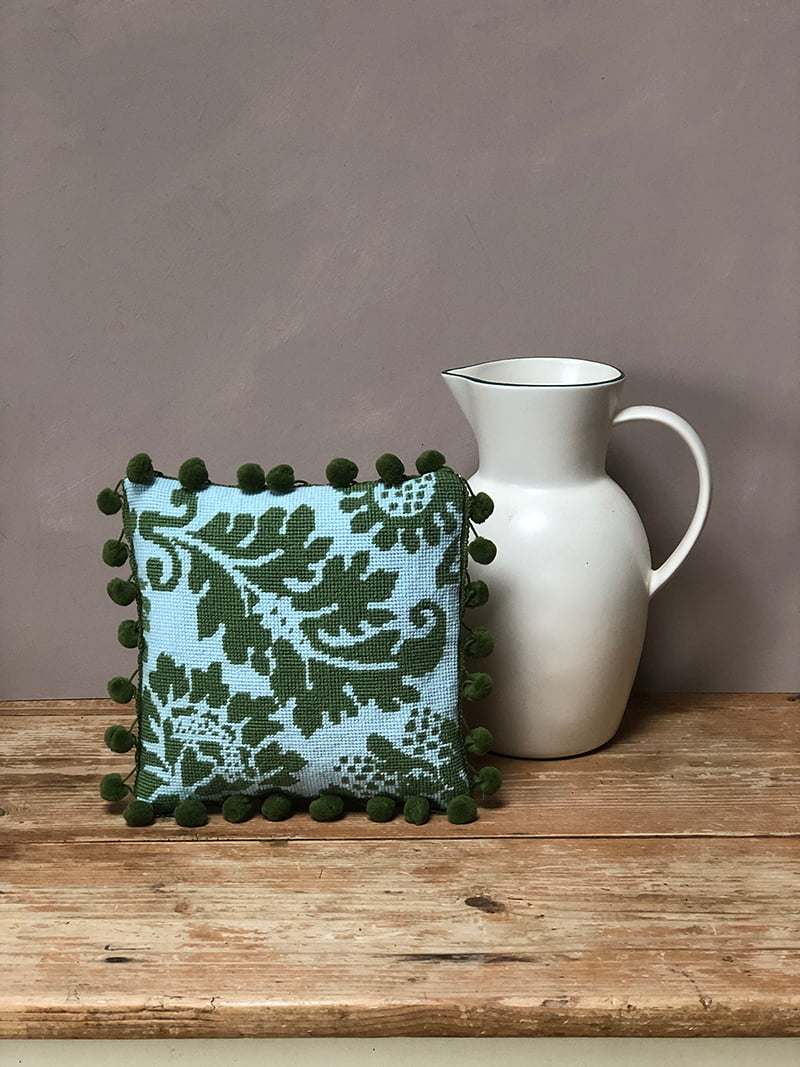 The Venetian Pattern in Light Blue and Green