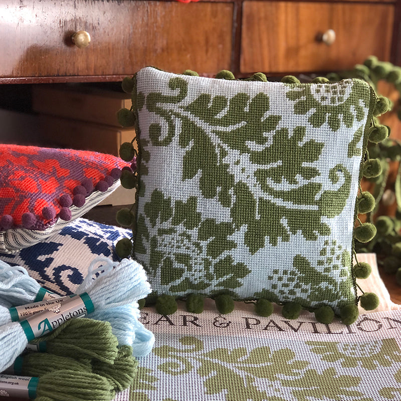 The Venetian Pattern in Light Blue and Green